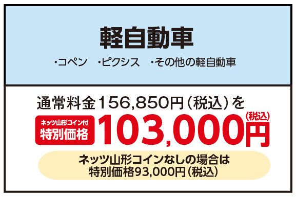 メンテナンスパスポート 新車購入時 | ネッツトヨタ山形